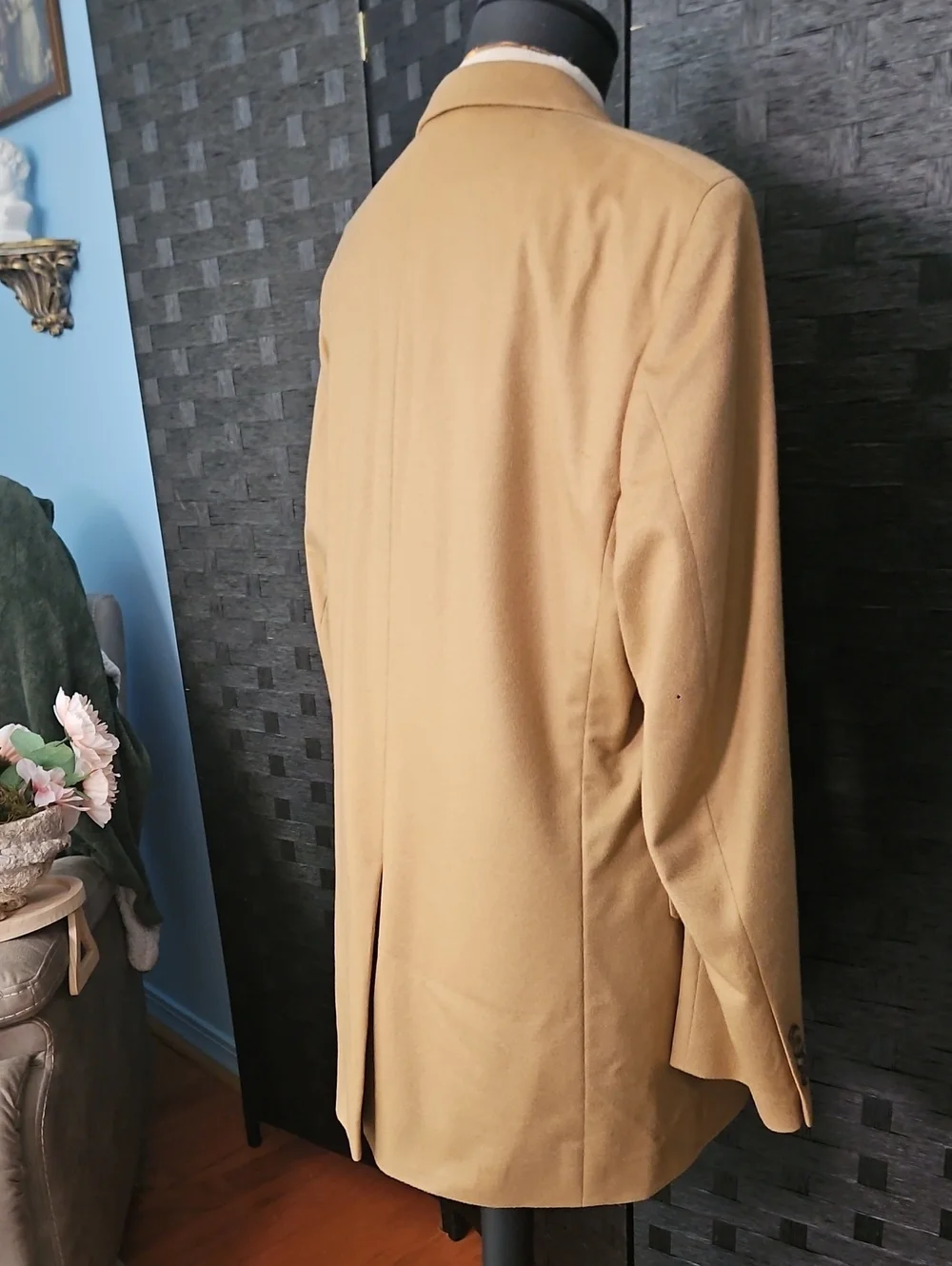 Jos. A. Bank Camel Tan Cashmere Single-Breasted Sport Coat 42L